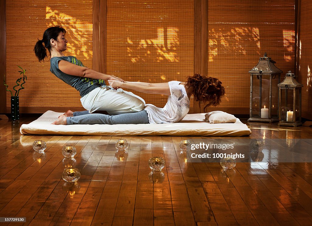 Thai massage