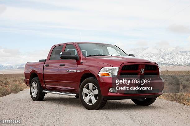 dodge ram 1500 express truck 2012 with hemi - ram stock pictures, royalty-free photos & images