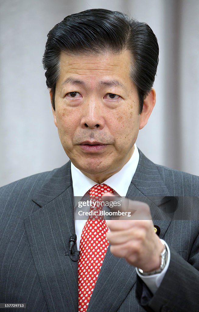 New Komeito Party Leader Natsuo Yamaguchi Interview