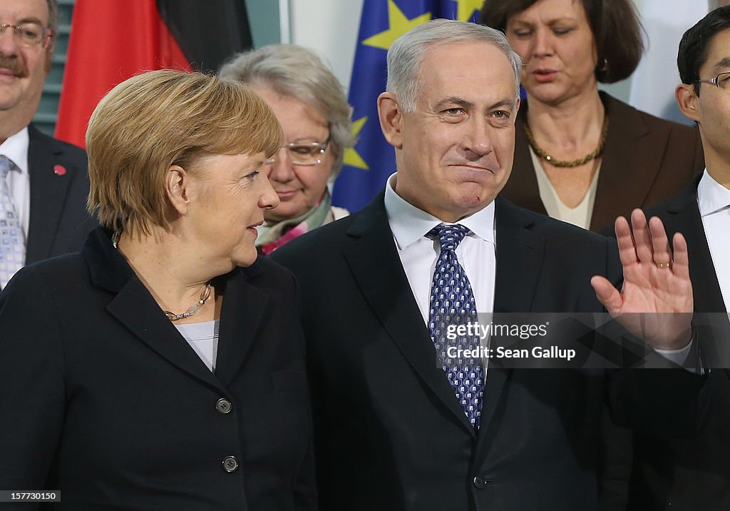 Netanyahu Visits Berlin For German-Israeli Government Consultations