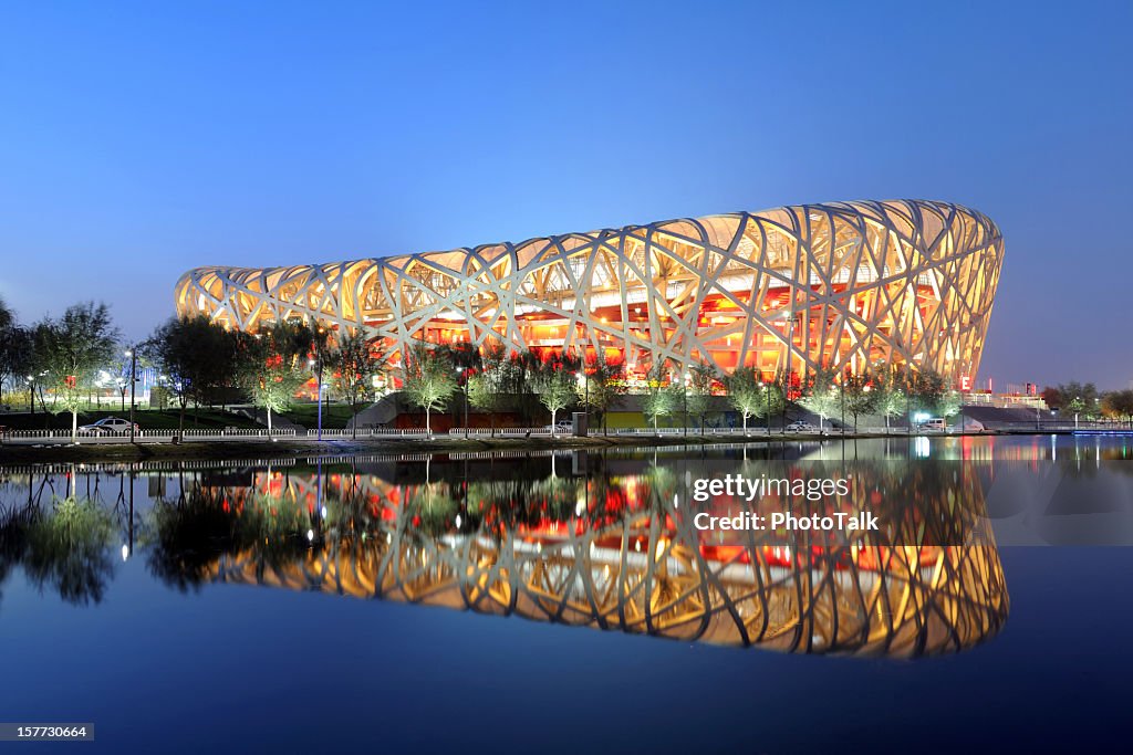 Estadio olímpico nacional de pekín "nidos de"-XL