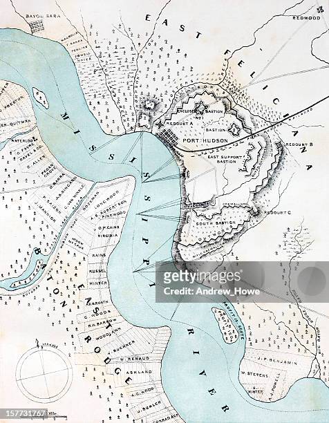 american civil war map - mississippi 幅插畫檔、美工圖案、卡通及圖標