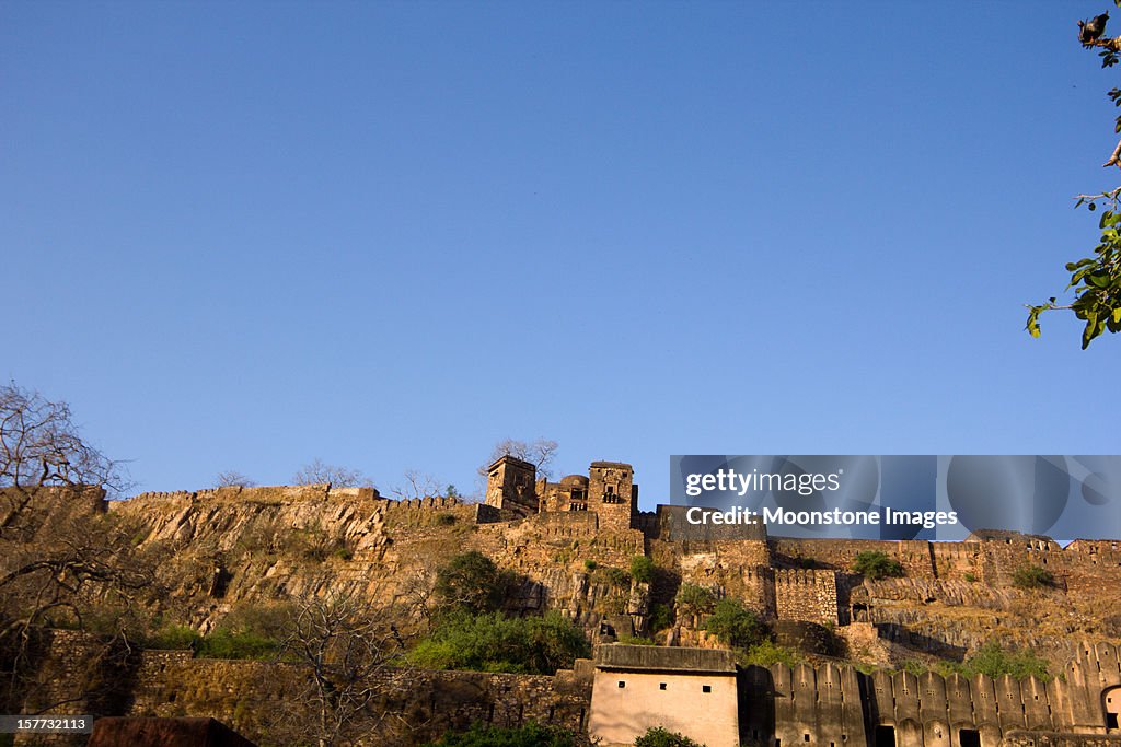Ranthambhore Fort in Rajasthan, India
