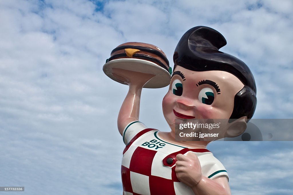 Iconic Big Boy Statue