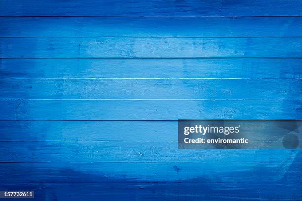 old wooden board background. - blue wood stock pictures, royalty-free photos & images
