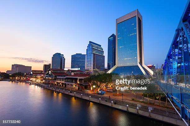 jacksonville, florida, usa - jacksonville florida transit stock pictures, royalty-free photos & images