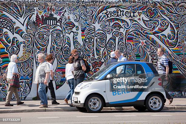 east side gallery - est foto e immagini stock