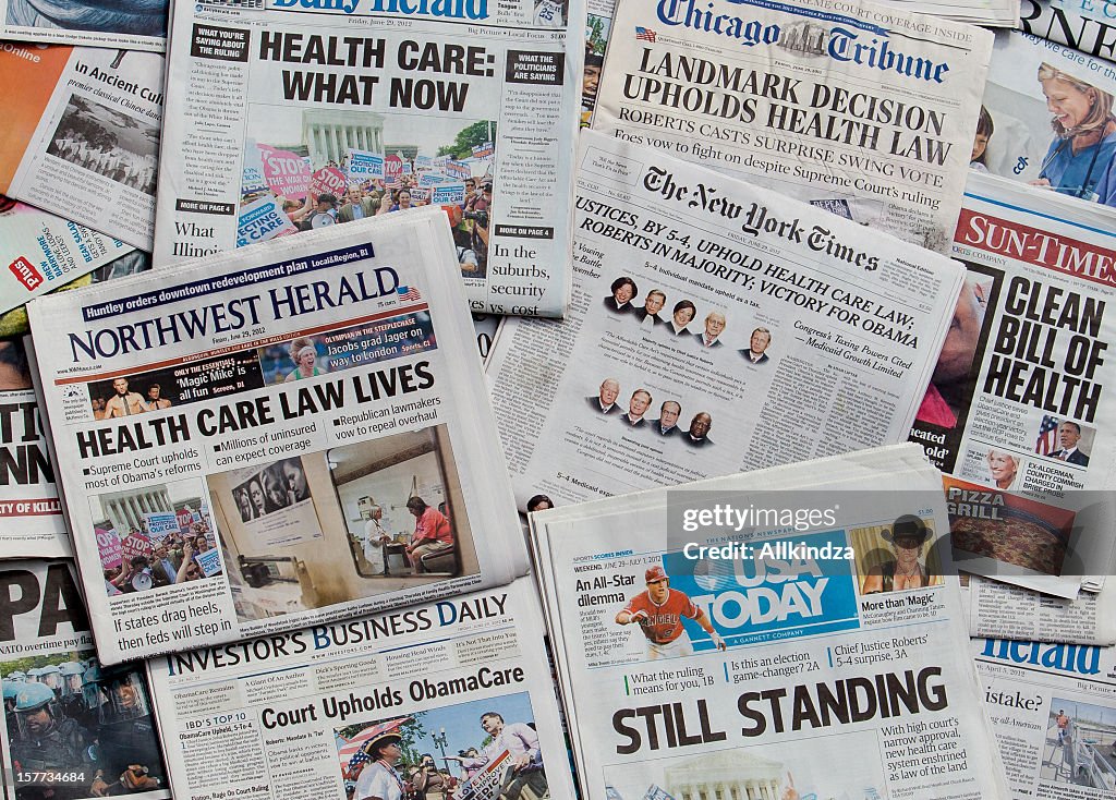 Obamacare survives headline collage horz