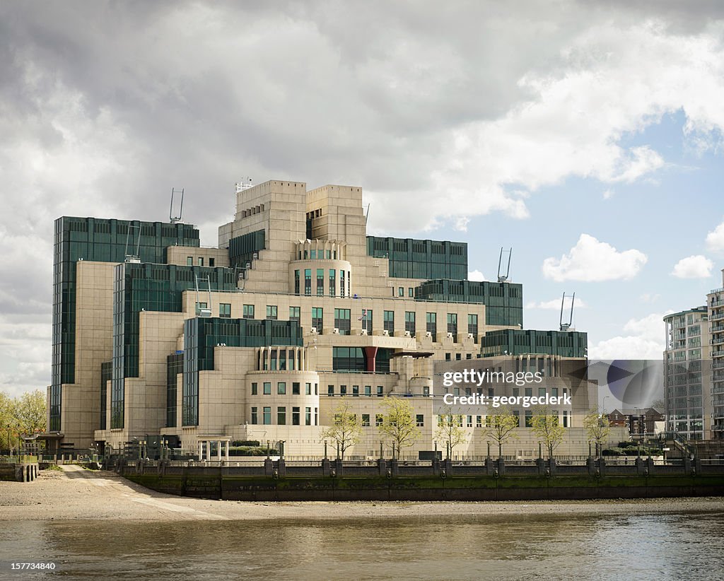 SIS (Secret Intelligence Service or MI6) Building in London