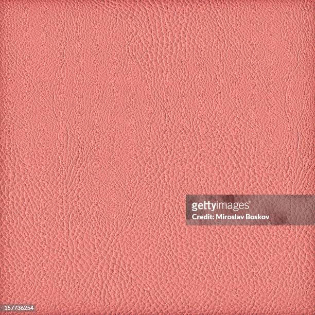 high resolution pink naugahyde crumpled vignette grunge texture - plastic design furniture stockfoto's en -beelden