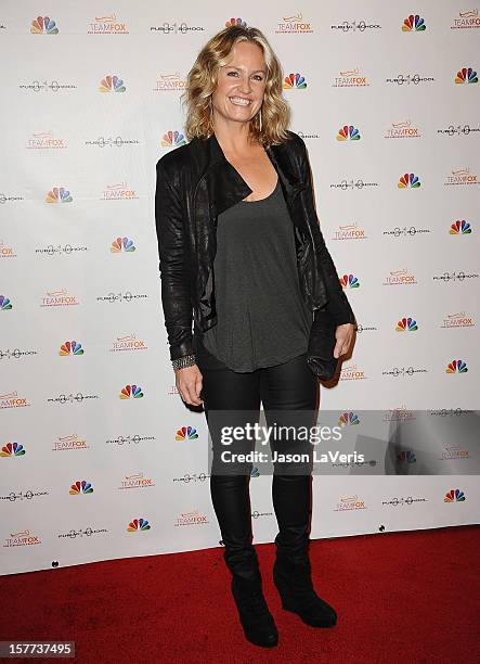 Actress Sherry Stringfield attends Raising The Bar To End Parkinson's on December 5, 2012 in Culver City, California.