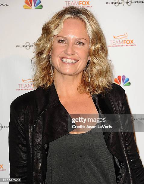 Actress Sherry Stringfield attends Raising The Bar To End Parkinson's on December 5, 2012 in Culver City, California.