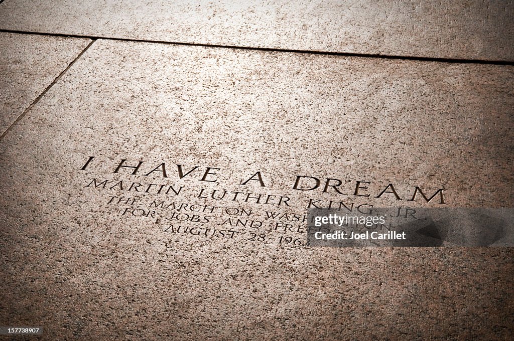 Luther King Jr's I Have a Dream Rede Lage