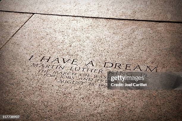 mlk jr's i have a dream speech location - martin luther king jr stock pictures, royalty-free photos & images