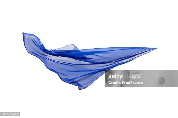 scarf in the wind - silk cloth stock pictures, royalty-free photos & images