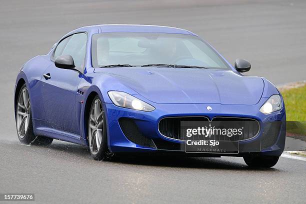 maserati granturismo - maserati stock pictures, royalty-free photos & images