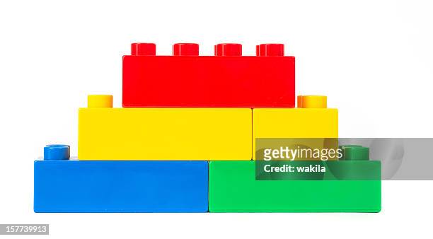 toy cubes - building block isolated stock pictures, royalty-free photos & images