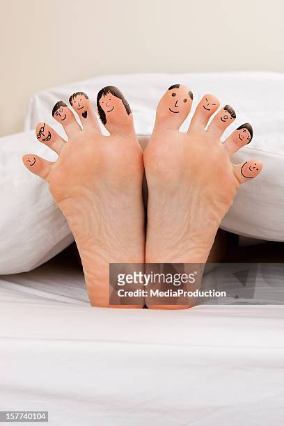happy feet - sole of foot bildbanksfoton och bilder