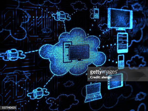 cloudcomputing - cloud backup stock pictures, royalty-free photos & images