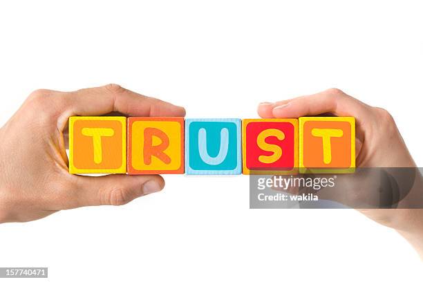 trust in hands - build trust stock pictures, royalty-free photos & images