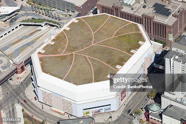 minneapolis target center aerial - target centre stock pictures, royalty-free photos & images