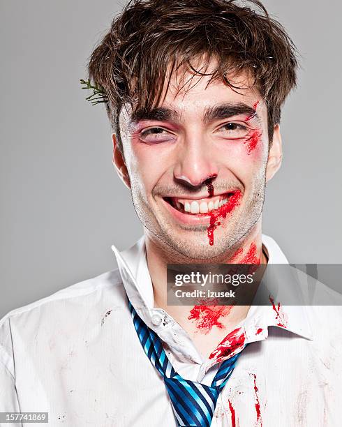 injured businessman - defeat fear stock pictures, royalty-free photos & images