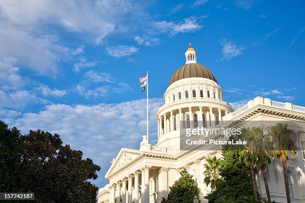 sacramento capitol building - capitol stock pictures, royalty-free photos & images