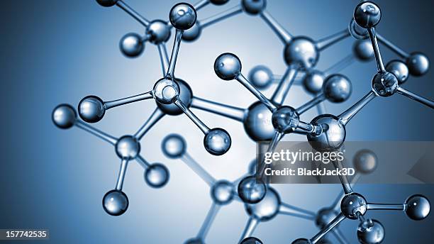 molecular structure - materiaal stockfoto's en -beelden