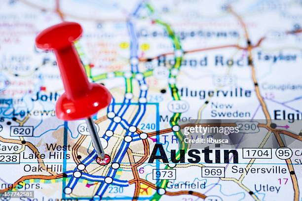 capital cities en el mapa de serie: de austin, texas, texas - austin fotografías e imágenes de stock