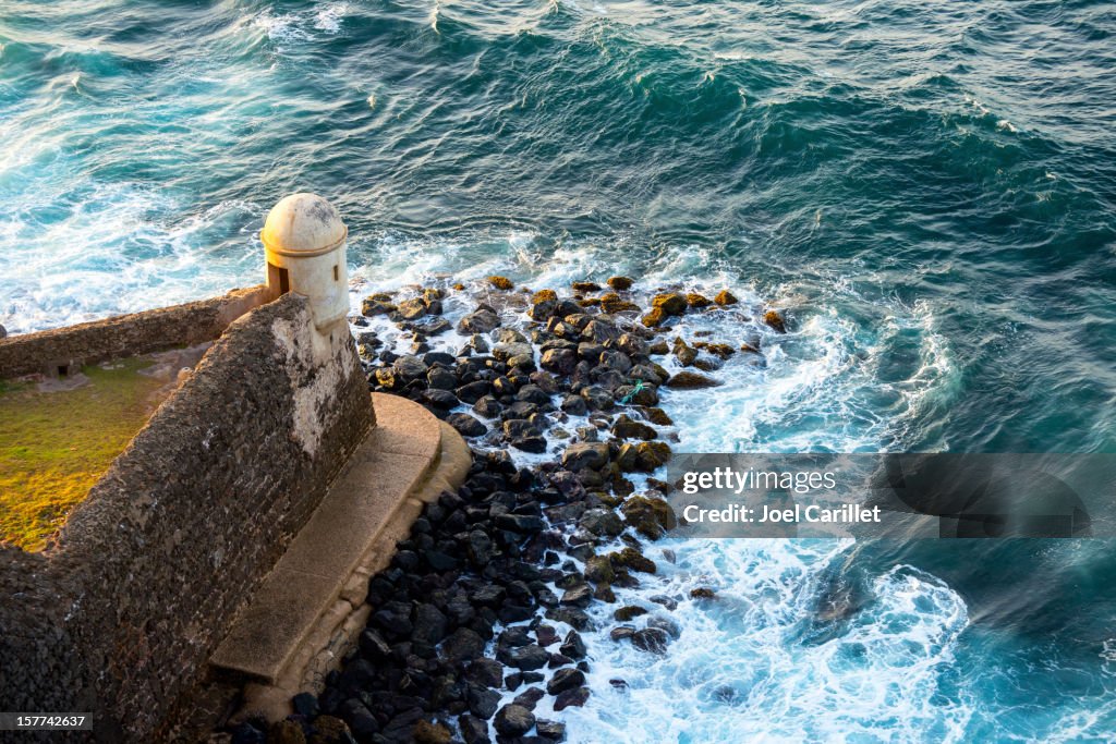 Fort y al mar en Puerto Rico