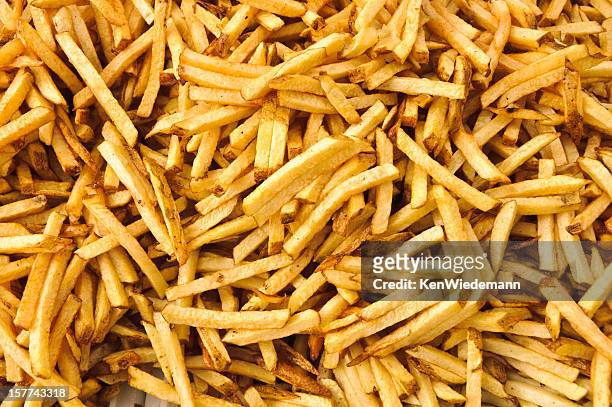 patatine fritte - french fries foto e immagini stock