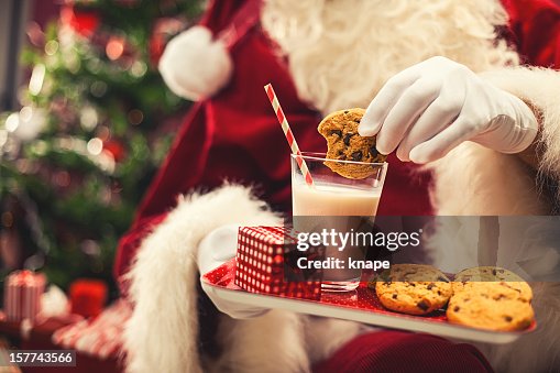 Cookies and milk for santa claus Cookies and milk for santa claus