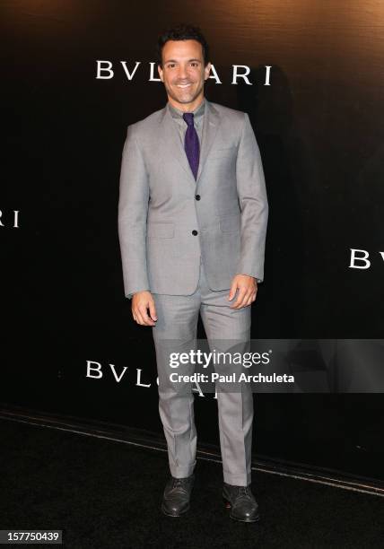 Personality George Kotsiopoulos attends the Rodeo Drive Walk of Style honoring BVLGARI on December 5, 2012 in Beverly Hills, California.