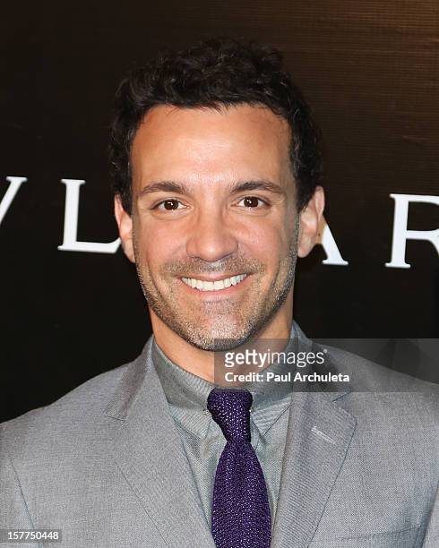 Personality George Kotsiopoulos attends the Rodeo Drive Walk of Style honoring BVLGARI on December 5, 2012 in Beverly Hills, California.