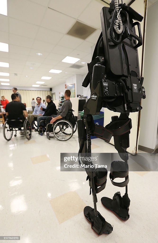 Robotic Suit Enables Patients With Spinal Cord Injuries To Walk