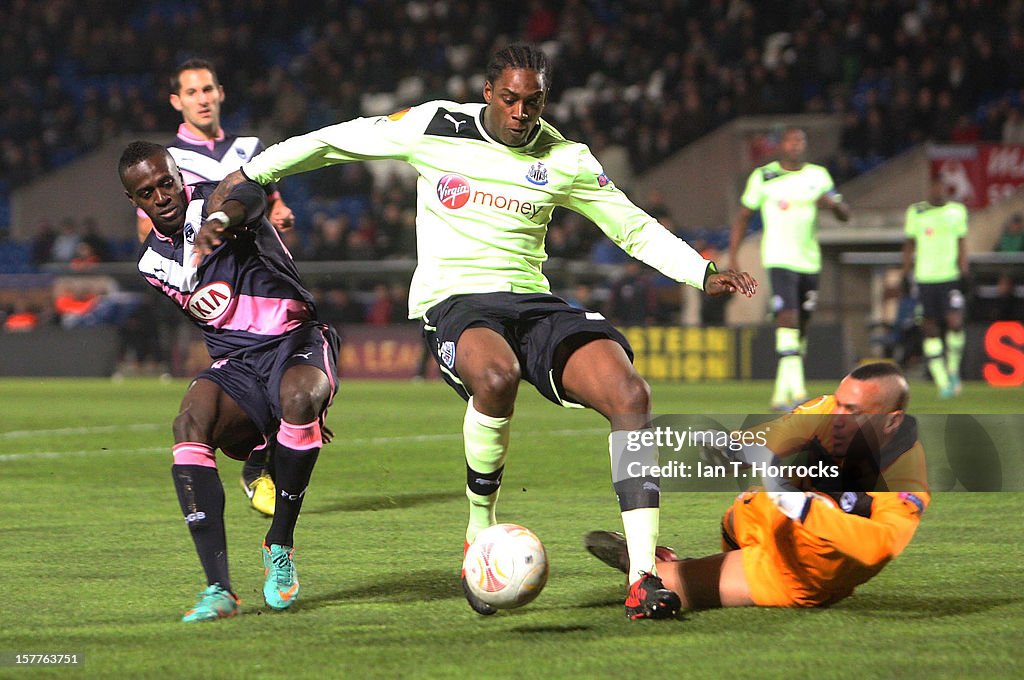 Girondins de Bordeaux v Newcastle United FC - UEFA Europa League