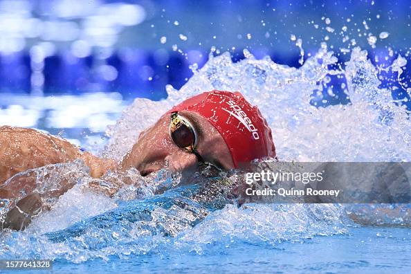 Daniel Jenvis Daniel Jervis of Great Britain competes in the Men's 1500m Freestyle ...