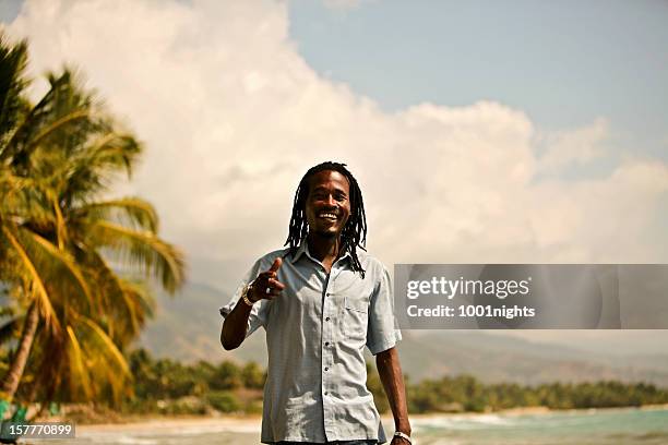 retrato de homem negro - haitianas - fotografias e filmes do acervo