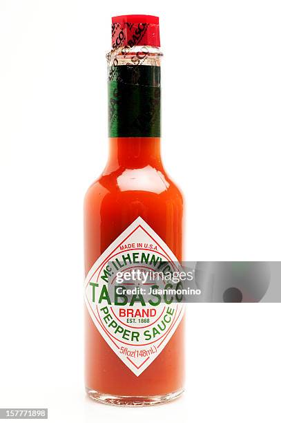 tabasco sauce - hot sauce stock pictures, royalty-free photos & images