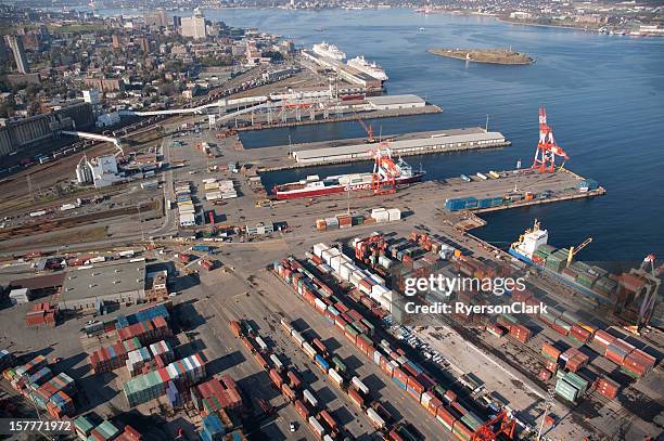 halifax harbour. - halifax harbour stock-fotos und bilder