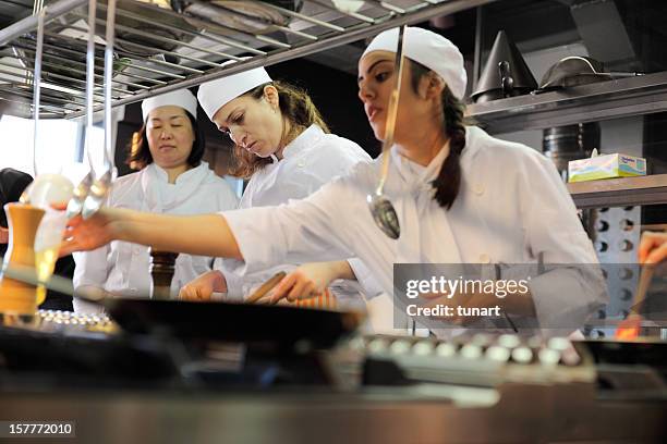 culinary institute, istanbul, turkey - home economics class stock pictures, royalty-free photos & images