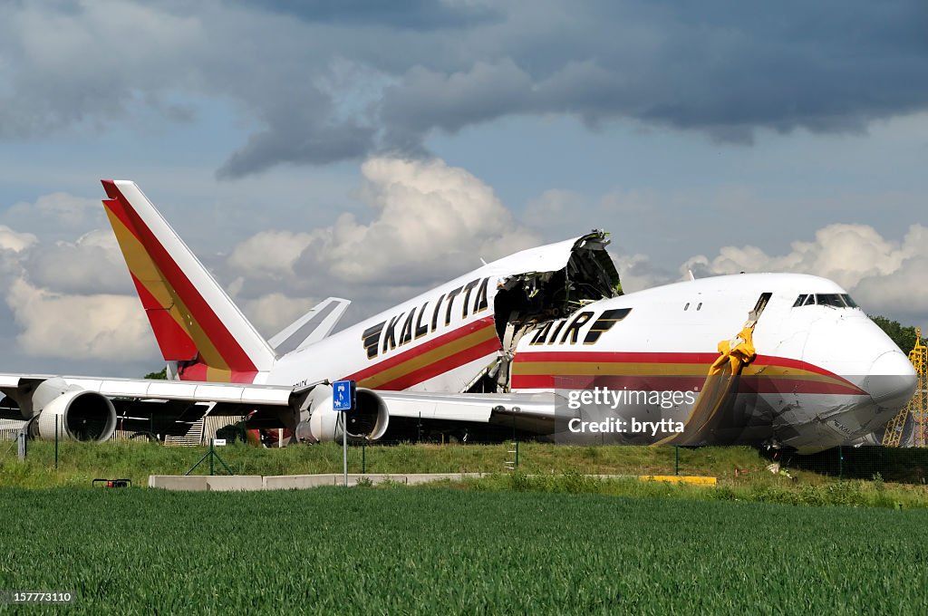 Kalitta Air Boeing 747 cargo crash in Brussels Airport, Belgium