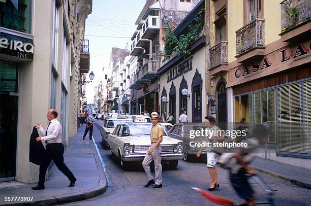 san juan puerto rico street 1963 - 1963 bildbanksfoton och bilder