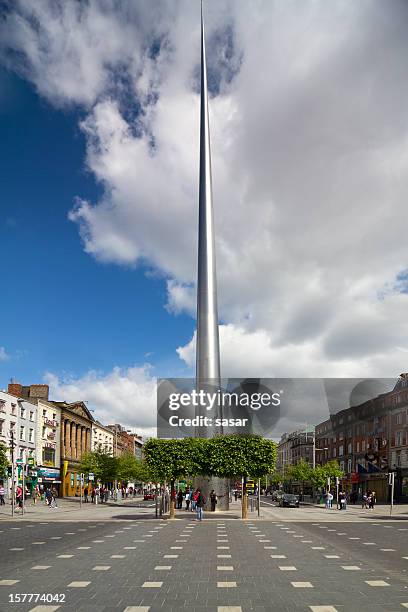 dublin city centre - o'connell street stock pictures, royalty-free photos & images