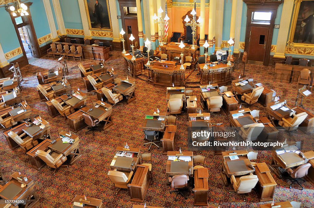 Senate Chamber of Michigan, Lansing