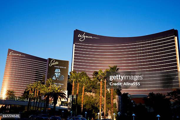 wynn luxus-resorts in las vegas - wynn las vegas stock-fotos und bilder