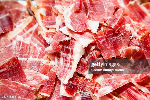 jabugo spanish ham - iberia stock pictures, royalty-free photos & images