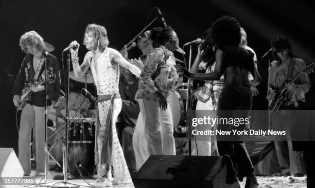 The Rolling Stones American Tour 1972 Mick Jagger