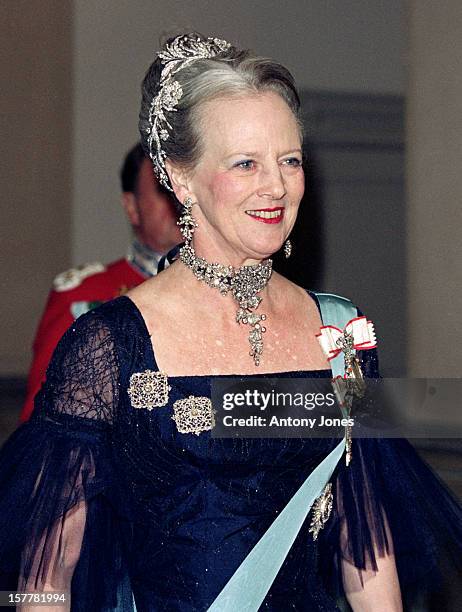Queen Margrethe Ii Of Denmark'S 60Th Birthday Celebrations In Copenhagen.Gala At Christiansborg Palace.
