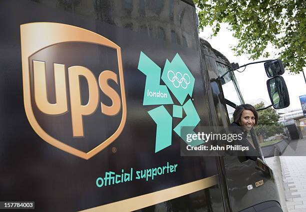 Kelly Holmes Pictured During A Photocall Today To Announce Ups As The 22Nd Sponsor To The London 2010 Olympics Games, Jubilee Gardens South Bank,...